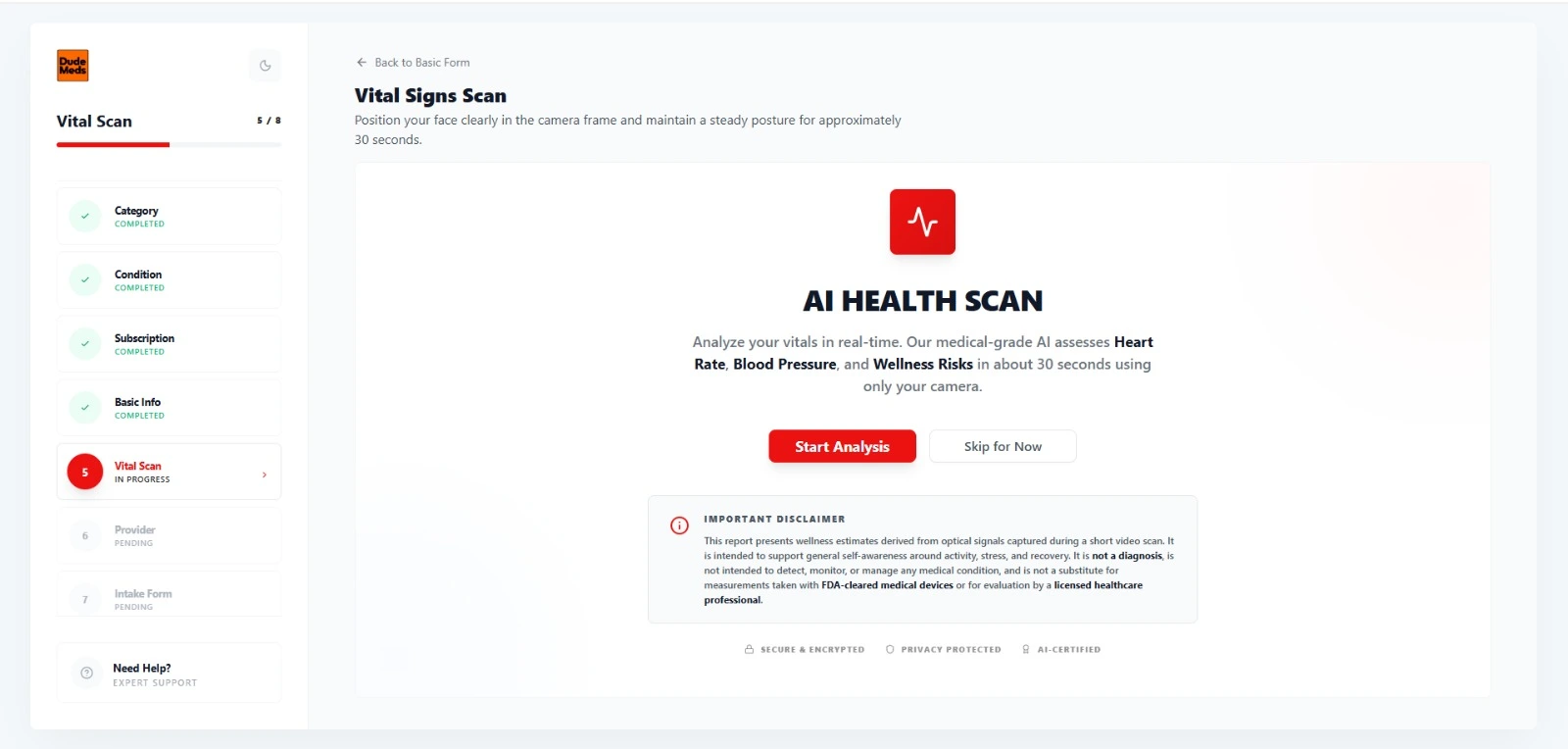 AI Health Scan
